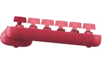 TECLADO LOGITECH POP KEYS INALAMBRICO ROSADO, vista 4